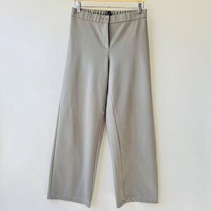 Eileen Fisher Ankle ponte pants, gray, Size S
